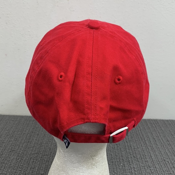 Dayton Flyers Baseball Hat Mens OSFA Red Strapback J America Sportswear - Picture 9 of 15